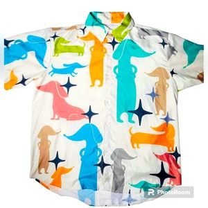 Wiener Dog / Dachshund Unisex Short Sleeve Shirt  Size: L